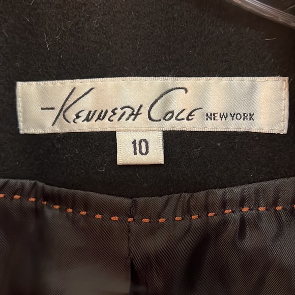 Kenneth Cole size 10 black wool coat - EUC only worn a handful of times - Picture 8 of 10